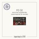 FO 32 - Extra hart arbeitendes Rastermaterial für Kontakt // LP